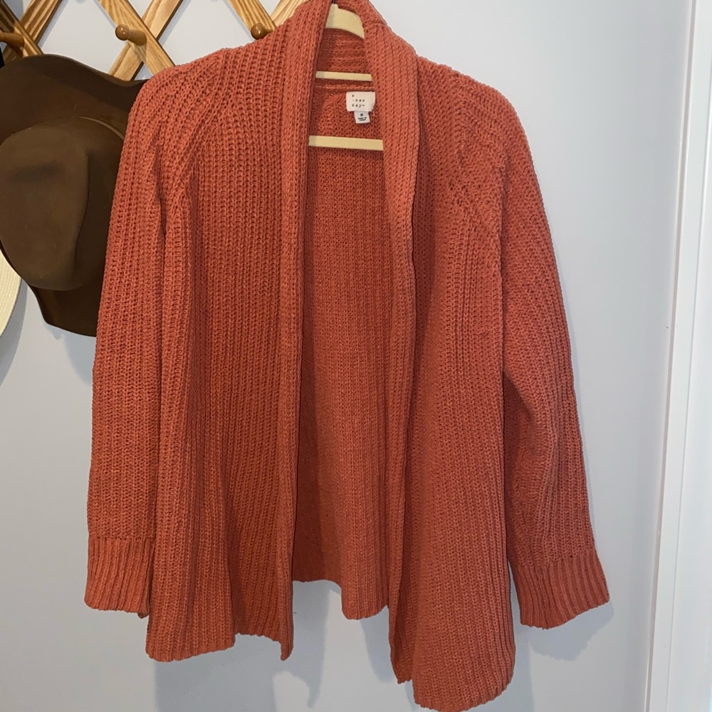 Rust Cardigan